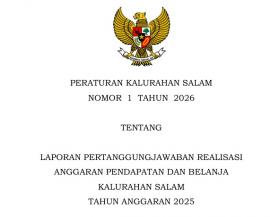 LRA KALURAHAN SALAM TAHUN 2025